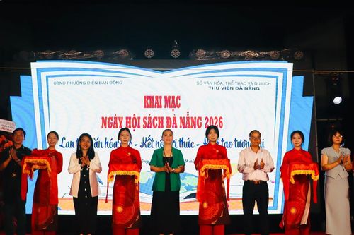 Khai mạc ngày hội sách Đà Nẵng tại phường Điện Bàn Đông