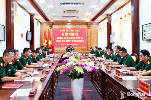 Binh đoàn 16 cụ thể hóa nghị quyết, chỉ thị của Bộ Chính trị