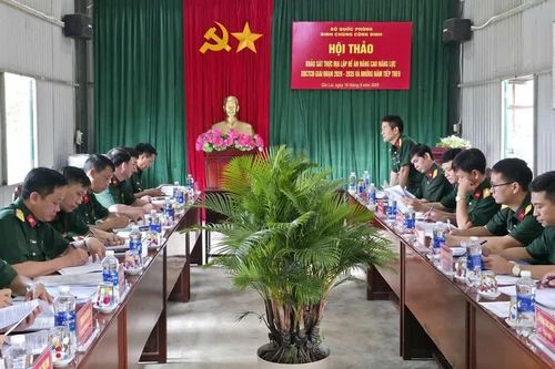 Binh chủng Công binh khảo sát, xây dựng đề án nâng cao năng lực công trình chiến đấu