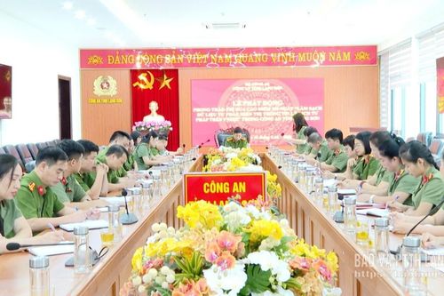 Phát động Đợt thi đua cao điểm 180 ngày “làm sạch dữ liệu lý lịch tư pháp và hiển thị thông tin lý lịch tư pháp trên VneID”