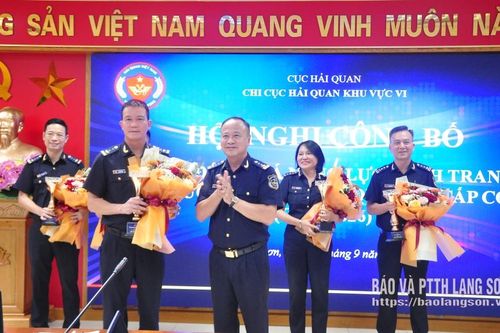 Chi cục Hải quan khu vực VI công bố báo cáo đánh giá năng lực cạnh tranh và chất lượng điều hành, quản lý cấp cơ sở năm 2026
