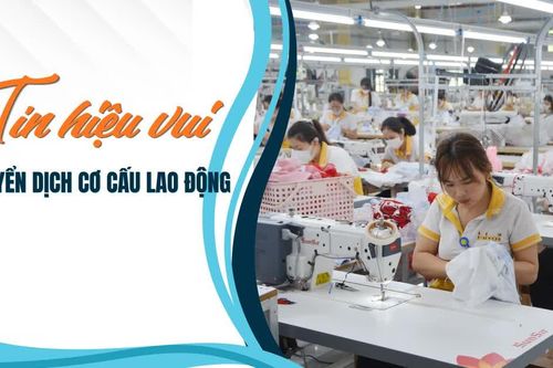 Tín hiệu vui từ chuyển dịch cơ cấu lao động