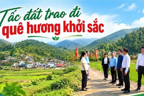 Tấc đất trao đi quê hương khởi sắc