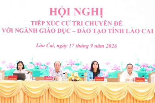 Cử tri ngành giáo dục kiến nghị nhiều vấn đề liên quan