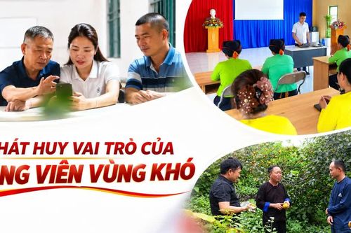 Phát huy vai trò của đảng viên vùng khó