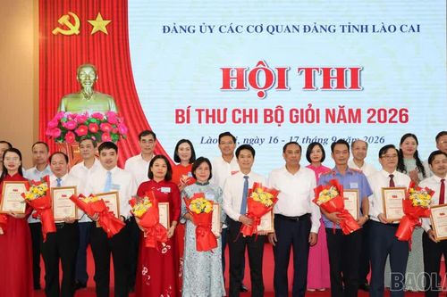 Đảng ủy Các cơ quan Đảng tỉnh tổ chức tổng kết, trao giải Hội thi Bí thư chi bộ giỏi năm 2026
