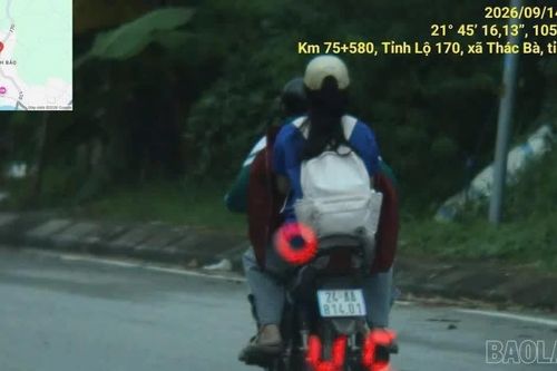 8 ngày, phát hiện 51 trường hợp học sinh vi phạm giao thông