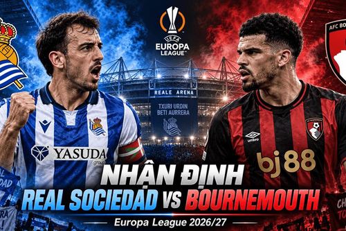 Nhận định bóng đá Real Sociedad vs Bournemouth: Oyarzabal thử lửa tân binh châu Âu