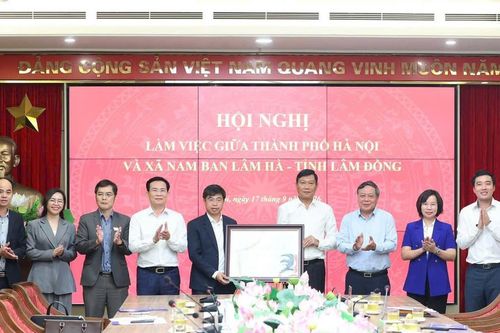 Lâm Đồng - Hà Nội tăng kết nối, mở rộng hợp tác trong giai đoạn mới