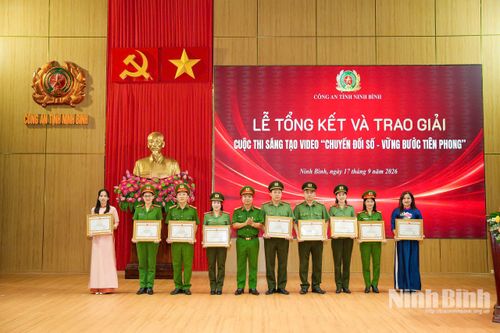 Trao giải cuộc thi sáng tạo video “Chuyển đổi số - Vững bước tương lai”