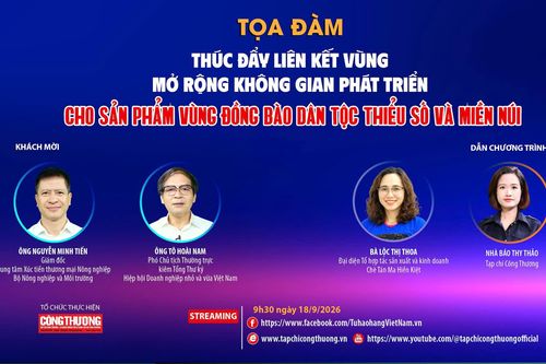 Thúc đẩy liên kết vùng, mở rộng không gian phát triển cho sản phẩm vùng đồng bào dân tộc thiểu số và miền núi