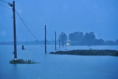 Ninh Bình: Sông Hoàng Long đạt đỉnh lũ, nước sông Đáy tiếp tục dâng cao