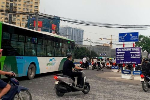 Hà Nội điều chỉnh giao thông phố La Thành để thi công Vành đai 1