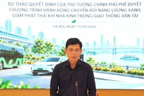 Chuyển đổi năng lượng xanh, giảm phát thải trong lĩnh vực giao thông vận tải