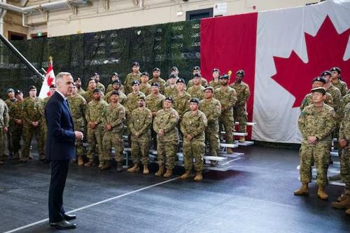 Canada xin gia nhập lực lượng quân sự do Anh dẫn đầu