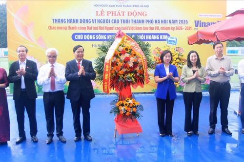 Phát động "Tháng hành động vì Người cao tuổi thành phố Hà Nội năm 2026"