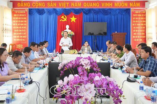 Xã U Minh tiếp tục hoàn thiện bộ máy, nâng chất phục vụ người dân