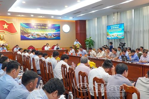 Cà Mau tìm giải pháp tháo gỡ 'nút thắt' nạo vét, bảo đảm an ninh nguồn nước