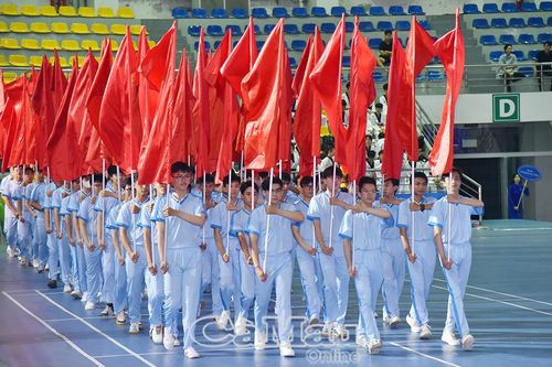 Tổng duyệt Lễ khai mạc Đại hội Thể dục Thể thao tỉnh Cà Mau lần thứ I