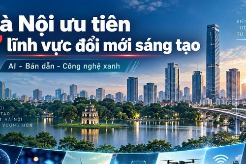 Hà Nội chọn 7 lĩnh vực ưu tiên đổi mới sáng tạo, AI và bán dẫn vào danh sách