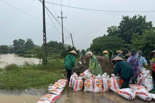 Hà Nội lệnh báo động lũ trên nhiều sông