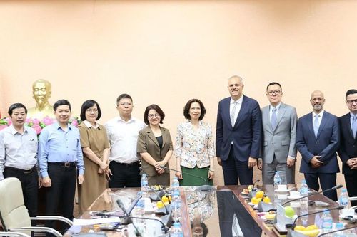 Thứ trưởng Nguyễn Thị Liên Hương tiếp, làm việc với đoàn cấp cao Công ty Pfizer