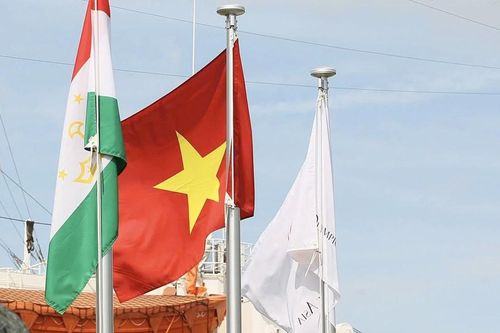 Quốc kỳ Việt Nam tung bay tại ASIAD 20