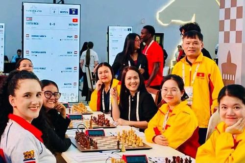 Cờ vua Việt Nam khởi đầu tưng bừng tại giải đồng đội thế giới 2026