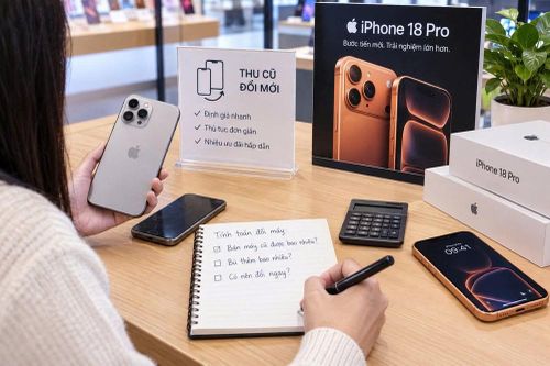 iPhone 18 xuất hiện, người dùng Việt bắt đầu tính chuyện bán máy cũ