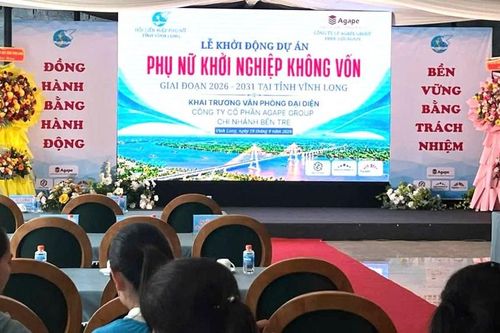 Vĩnh Long khởi động dự án 'Phụ nữ khởi nghiệp không vốn'