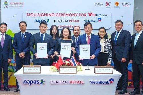 NAPAS, VietinBank và Central Retail ký hợp tác thúc đẩy thanh toán xuyên biên giới