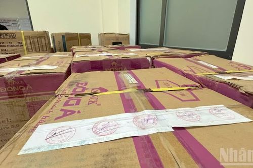 Quảng Ngãi: Tồn đọng hàng hóa, phương tiện vi phạm