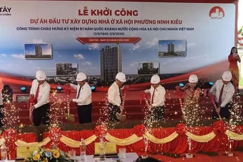 Cần Thơ khởi công hai dự án trọng điểm nhà ở xã hội và bệnh viện
