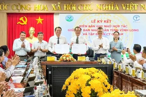 Vĩnh Long hợp tác chiến lược về khoa học, công nghệ và chuyển đổi số với Tập đoàn CT Group