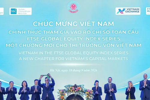 Việt Nam chính thức gia nhập vào chỉ số thị trường mới nổi của FTSE GEIS
