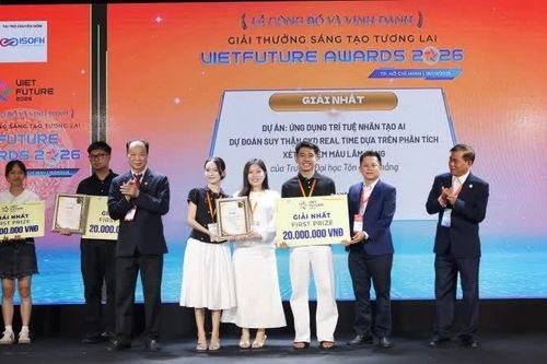 Vinh danh 25 dự án xuất sắc Giải thưởng sáng tạo tương lai-VietFuture Awards 2026
