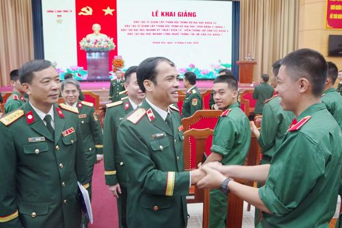 Trường Sĩ quan Thông tin khai giảng năm học 2026 - 2027