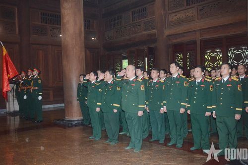 Cục Bảo vệ an ninh Quân đội tổ chức Lễ báo công dâng Bác tại Khu di tích K9 - Đá Chông