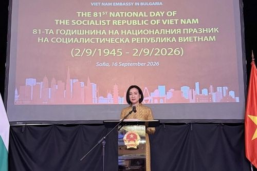 Lễ kỷ niệm 81 năm Quốc khánh Việt Nam tại Bulgaria: Thúc đẩy Đối tác chiến lược đi vào thực chất