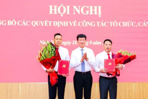 Ban Bí thư Trung ương Đảng chỉ định nhân sự ở Ninh Bình