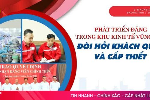 Phát triển đảng trong KKT Vũng Áng (bài cuối): Đồng bộ xây vườn ươm 'hạt giống đỏ'