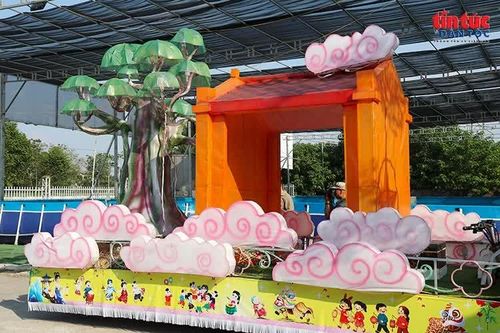 Tái hiện lịch sử truyền thống xứ Đoài từ mô hình đèn Trung thu