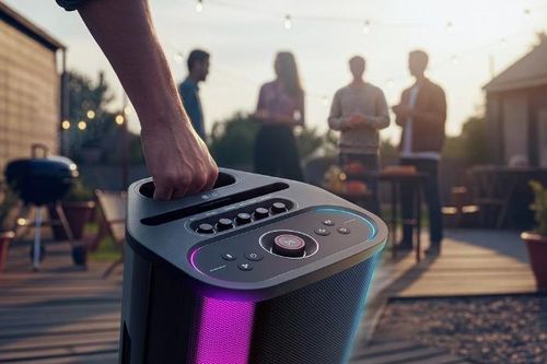 LG xboom Stage 501: Biến mọi bài hát thành karaoke bằng AI