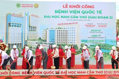 Cần Thơ khởi công 2 công trình an sinh xã hội hơn 2.000 tỷ đồng