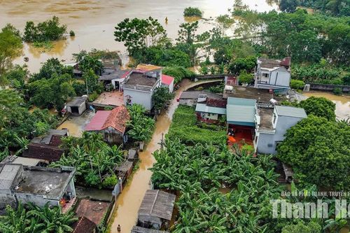 Lũ trên nhiều sông đã đạt đỉnh, cảnh báo ngập lụt diện rộng tại các vùng ven sông