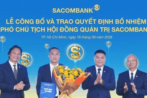 Ông Nguyễn Xuân Vũ được bầu làm Phó Chủ tịch HĐQT Sacombank