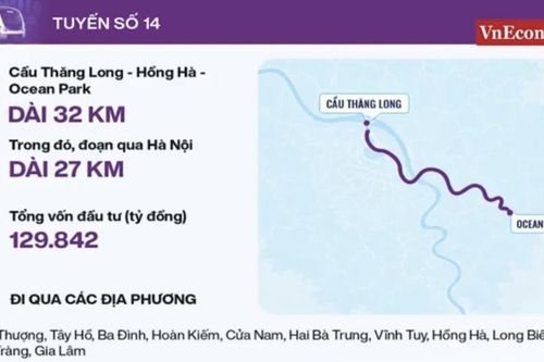 18 tuyến metro dài 979 km ở Hà Nội giúp người dân tiếp cận việc làm và dịch vụ công tốt hơn
