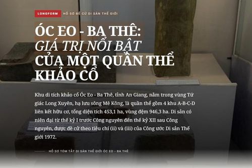 Óc Eo - Ba Thê: Giá trị nổi bật của một quần thể khảo cổ