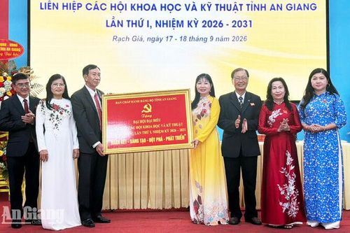 Ông Trương Minh Thuần làm Chủ tịch Liên hiệp các Hội Khoa học và Kỹ thuật tỉnh An Giang