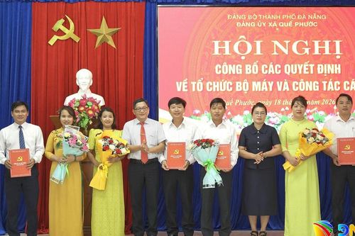 Quế Phước thành lập 9 chi bộ trực thuộc Đảng ủy xã